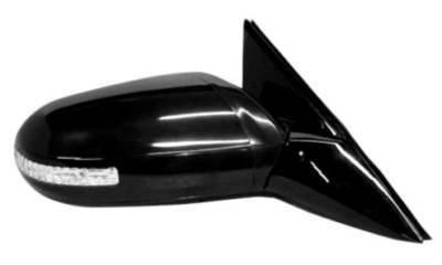 Rareelectrical - New Right Passenger Side Door Mirror Compatible With 09-14 Nissan Maxima Power Signal Lamp