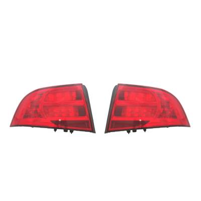 Rareelectrical - New Pair Of Tail Lights Compatible With Acura Tl 2004-2006 Ac2819104 Ac2818104 33551-Sep-A01