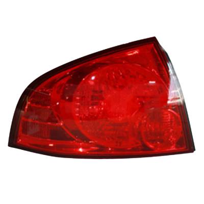 Rareelectrical - New Left Tail Light Compatible With Nissan Sentra Le 2004 Xe Se 2006 Ni2800159 26555-6Z525