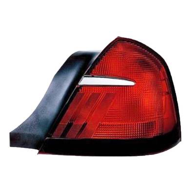 Rareelectrical - New Right Passenger Side Tail Light Compatible With Mercury Grand Marquis 98-02 F8mz13404aa F8mz