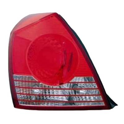Rareelectrical - New Left Tail Light Compatible With Hyundai Elantra Sedan 2004-2006 Hy2800130 92401-2D550 924012D550