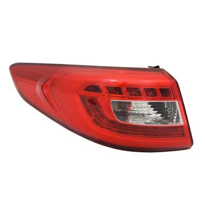 Rareelectrical - New Left Led Tail Light Compatible With Hyundai Sonata 2015 Hy2805128 92402-C2100 92402C2100