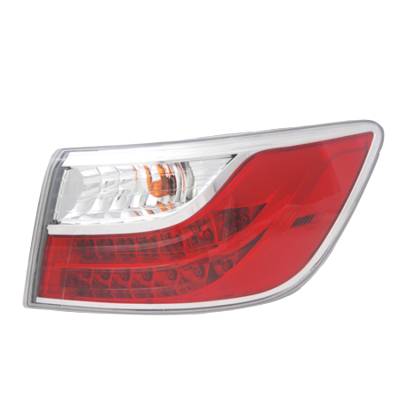 Rareelectrical - New Right Tail Light Compatible With Mazda Cx-9 2010-2012 Ma2805110 Te69-51-150E Te6951150e