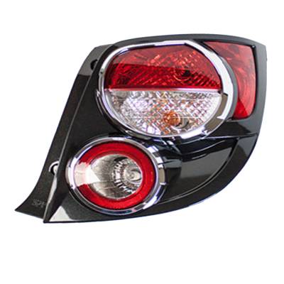 Rareelectrical - New Right Tail Light Compatible With Chevrolet Sonic Hatchback 2012-2016 Gm2801252 95470357