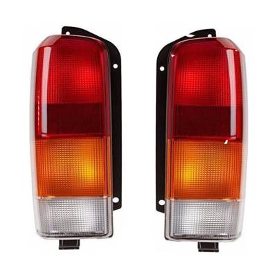 Rareelectrical - New Pair Of Tail Lights Compatible With Jeep Cherokee 1997 1998 1999 2000 By Part Numbers Ch2801128