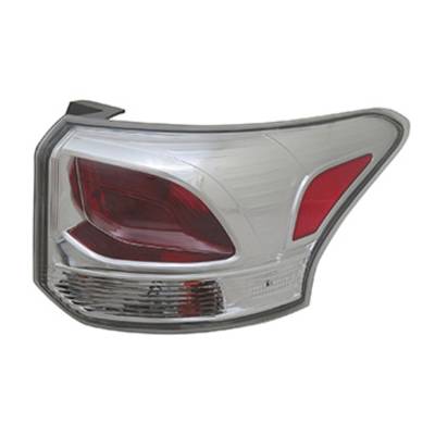 Rareelectrical - New Right Outer Tail Light Compatible With Mitsubishi Outlander 2014 2015 By Part Numbers Mi2801135