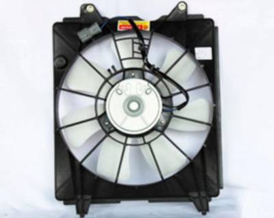 Rareelectrical - New Ac Condenser Fan Assembly Compatible With 2006-2011 Honda Civic 1.3L L4 1339Cc Hybrid