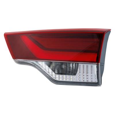 Rareelectrical - New Right Tail Light Compatible With Toyota Highlander 2019 By Part Numbers To2803153 81580-0E190