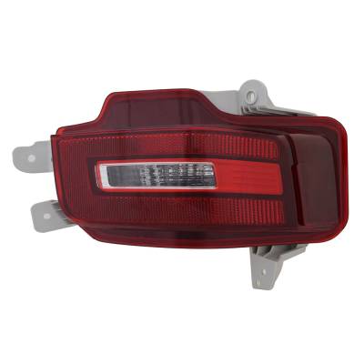 Rareelectrical - New Right Back Up Light Assembly Compatible With Hyundai Palisade 2020 2021 By Part Numbers