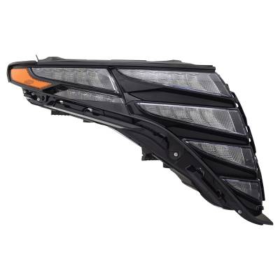 Rareelectrical - New Right Daytime Running Lights Compatible With Hyundai Tucson 2022 2023 By Part Numbers Hy2563114