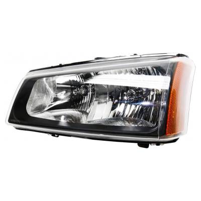 Rareelectrical - New Left Headlight Compatible With Chevrolet Silverado 3500 Classic Ls Lt Wt Extended Standard Cab