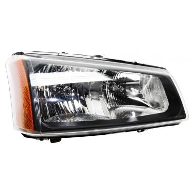 Rareelectrical - New Right Headlight Compatible With Chevrolet Silverado 2500 Hd Ls Lt Wt Extended Cab 2005 2006 By