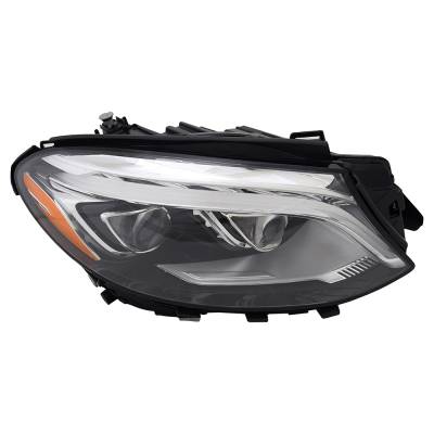 Rareelectrical - New Right Headlight Compatible With Mercedes Benz Gle500 4.7L Gle350 3.5L Base Sport Utility 4 Door