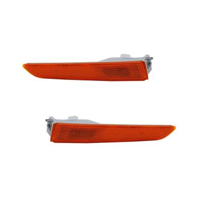 Rareelectrical - New Pair Of Side Marker Light Compatible With Ford Fusion 2010-2012 Ae5z-13200-C Ae5z13200c