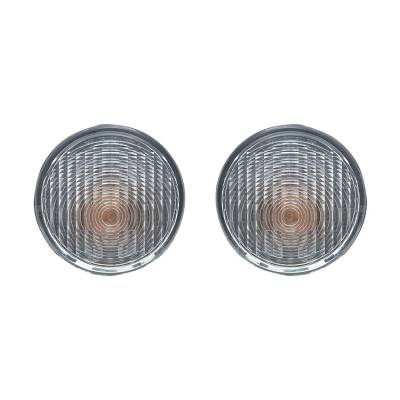 Rareelectrical - New Pair Of Turn Signal Light Compatible With Jeep Wrangler 2014-2015 68200290Aa 68200291Aa