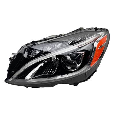 Rareelectrical - New Left Headlight Compatible With Mercedes-Benz C300 Convertible Hid Bulb High And Low Beam Clear