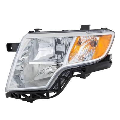 Rareelectrical - New Left Halogen Headlight Compatible With Ford Edge Se Sport Utility 4 Door 3.5L 2007 2008 2009