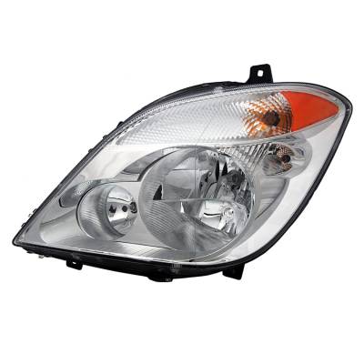 Rareelectrical - New Drivers Halogen Headlight Compatible With Mercedes Benz Sprinter 3500 2010-2013 Mb2502191 By