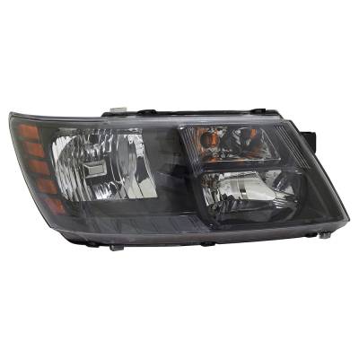 Rareelectrical - New Right Headlight Compatible With Dodge Journey Sxt Lujo 2017 2018 By Part Number Ch2503265