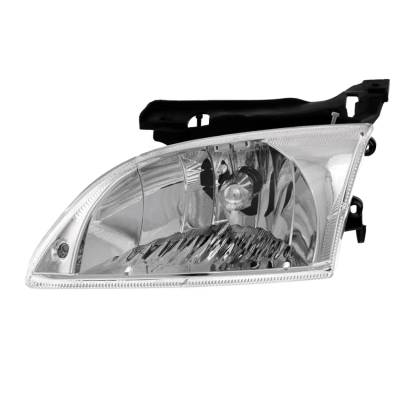 Rareelectrical - New Left Halogen Headlight Compatible With Chevrolet Cavalier Z24 Sedan Coupe 2000 2001 2002 By Part
