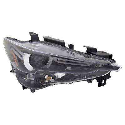 Rareelectrical - New Right Headlight Compatible With Mazda Cx-5 Signature Sport Utility 2.5L 2020 2021 By Part Number