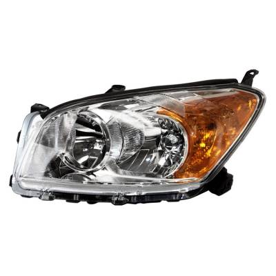Rareelectrical - New Drivers Headlight Compatible With Toyota Rav4 2.5L 3.5L 2009-2012 By Part Number 81150-0R010