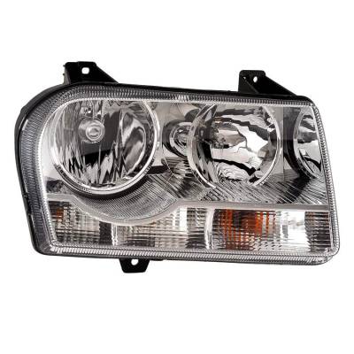 Rareelectrical - New Right Side Headlight Compatible With Chrysler 300 Touring Sedan 3.5L V6 3497Cc 215Ci 2005 2007