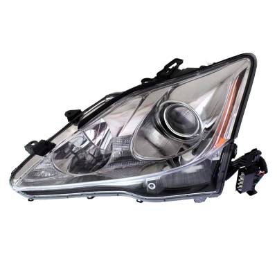 Rareelectrical - New Left Hid Headlight Compatible With Lexus Is250 Sedan 2006-2008 By Part Number 81070-53240