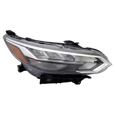Rareelectrical - New Right Headlight Compatible With Nissan Sentra Sr Sedan 4-Door 2.0L 2020 By Part Number