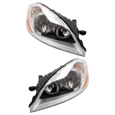 Rareelectrical - New Pair Of Halogen Headlight Compatible With Volvo Xc60 Sport Utility 2010-2013 By Part Number