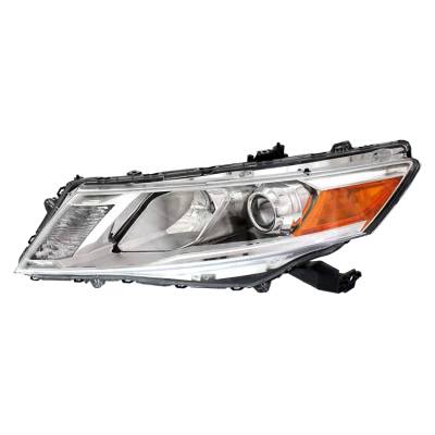 Rareelectrical - New Driver Side Halogen Headlight Compatible With Honda Crosstour Ex-L Hatchback 2013-2015 By Part