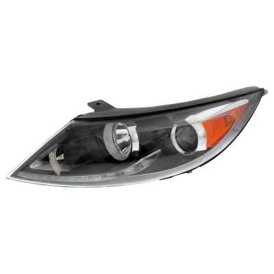 Rareelectrical - New Drivers Halogen Headlight Compatible With Kia Sportage Sport 2014 By Part Number 92101-3W150
