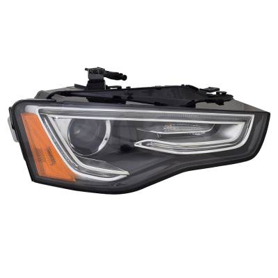 Rareelectrical - New Right Side Headlights Compatible With Audi A5 Cabriolet Convertible 2012 2013 2014 2015 2016