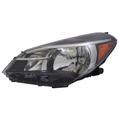 Rareelectrical - New Left Headlight Compatible With Toyota Yaris L Hatchback 2015 2016 2017 By Part Numbers To2503226