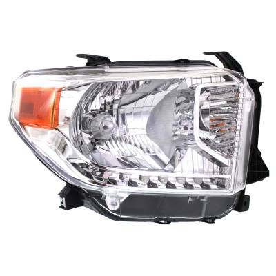 Rareelectrical - New Right Side Headlights Compatible With Toyota Tundra Sr5 Crew Cab Pickup 2014 2015 2016 2017 By