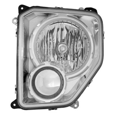 Rareelectrical - New Left Halogen Headlight Compatible With Jeep Liberty Jet Sport Utility 4 Door 3.7L 2012 By Part