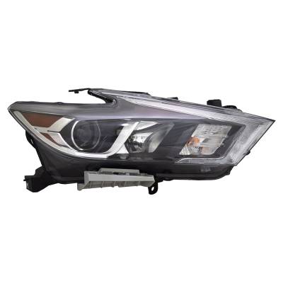 Rareelectrical - New Right Headlights Compatible With Nissan Maxima Platinum Sedan 2016 2017 2018 By Part Numbers