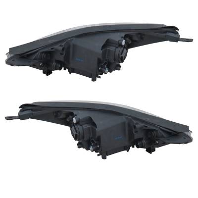 Rareelectrical - New Pair Of Headlights Compatible With Kia Sportage Lx Sport Utility Awd 2017 2018 2019 2020 2021 By