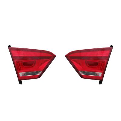 Rareelectrical - New Pair Of Inner Tail Lights Compatible With Volkswagen Passat 12-15 Vw2803113 Vw2802113 561 945