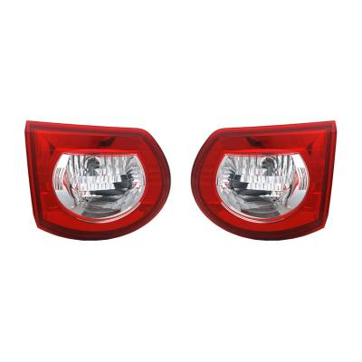 Rareelectrical - New Pair Of Halogen Back Up Light Compatible With Chevrolet Traverse Ls Ltz Lt Sport 2009 2010 2011