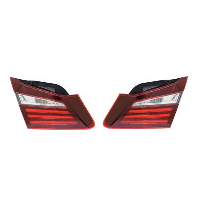 Rareelectrical - New Inner Pair Tail Light Compatible With Honda Accord 2016-2017 34150-T2a-A21 34155-T2a-A21