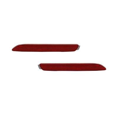 Rareelectrical - New Set Of 2 Reflector Lights Compatible With Toyota Avalon Matrix 81910-08010 8192008010 8191008010