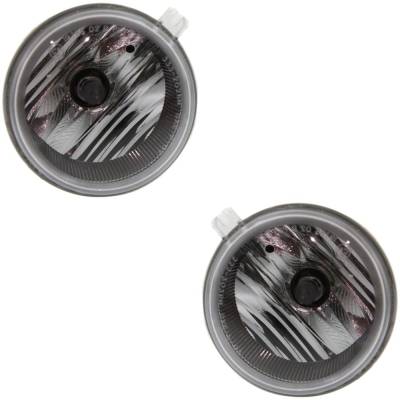 Rareelectrical - New Pair Of Daytime Running Lights Compatible With Jeep Liberty 2.4L 2.8L 3.7L 2005 2006 2007 By