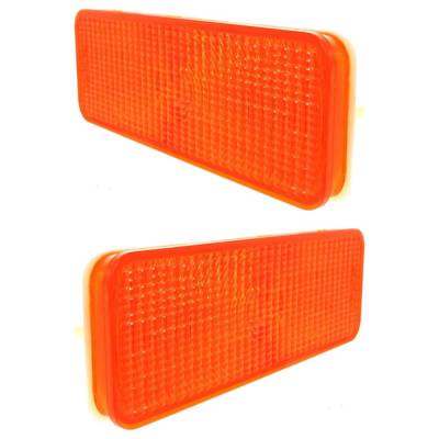 Rareelectrical - New Pair Of Daytime Running Lights Compatible With Ford Bronco F-100 Ranger F-100 F-150 F-250 F-350