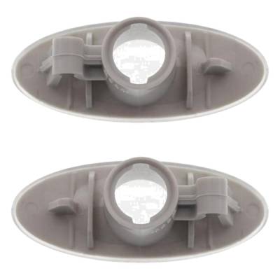 Rareelectrical - New Pair Of Daytime Running Lights Compatible With Nissan Cube Juke Leaf 1.6L 1.8L 2009 2010 2011