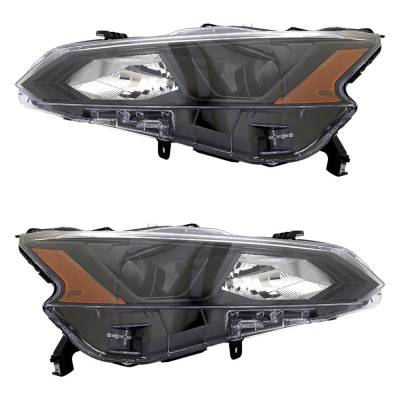 Rareelectrical - New Pair Of Headlights Compatible With Nissan Altima 2.5L 2022-2022 By Part Numbers Ni2502299