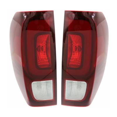 Rareelectrical - New Pair Tail Lights Compatible With Honda Ridgeline Rtl-T Rt Crew Cab Pickup 4 Door 3.5L 2017 2018
