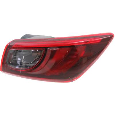 Rareelectrical - New Right Tail Light Compatible With Mazda Cx-3 2016 2017 2018 By Part Numbers Ma2805124