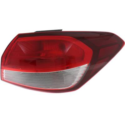Rareelectrical - New Right Tail Light Compatible With Kia Forte 2017 2018 By Part Numbers Ki2805134 92402 B0600