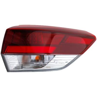 Rareelectrical - New Right Tail Light Compatible With Toyota Highlander 2019 By Part Numbers To2805153 81550-0E250
